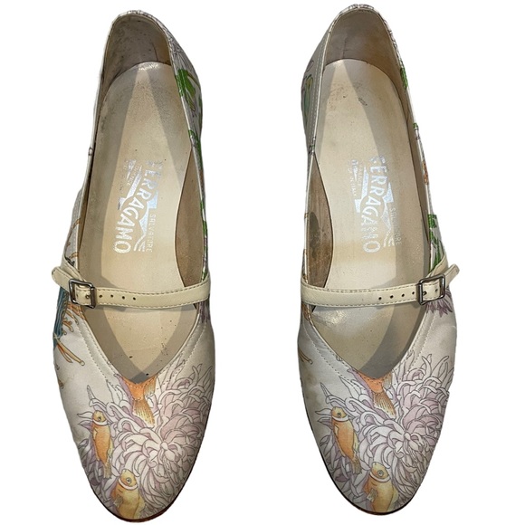 Salvatore Ferragamo Vintage Audrey Flats - Picture 5 of 11